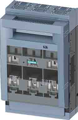 Siemens 3NP1 Sicherungstrennschalter 3-polig, 250A, SENTRON, NH0, NH1 Sicherungsgröße