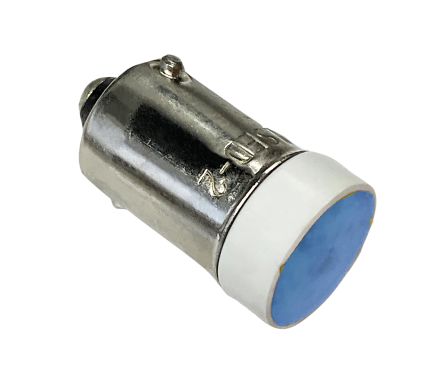 Idec LED Signalleuchte Blau, 24V / 200mcd, Ø 10.6mm, Sockel BA9