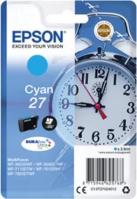 Epson C13T27024012 Druckerpatrone Für Patrone Cyan 1 Stk./Pack Seitenertrag 2200