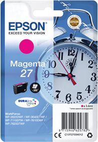 Epson C13T27034012 Druckerpatrone Für Patrone Magenta 1 Stk./Pack Seitenertrag 2200