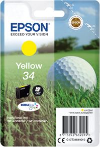 Epson C13T34644010 Druckerpatrone Für Patrone Cyan 34 Stk./Pack Seitenertrag 300