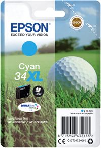 Epson C13T34724010 Druckerpatrone Für Patrone Cyan 1 Stk./Pack Seitenertrag 950