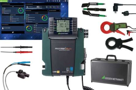 Gossen Metrawatt XTRA IQ Installationstester, 4-Draht Autom.RCD Rampentest Ohne Auslösung, 500V