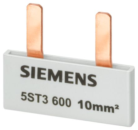 Siemens 5ST Sammelschiene, 1 -phasig, Kupfer, 18mm Raster, SENTRON Reihe