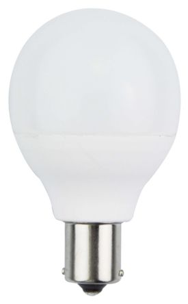 Orbitec LED LAMPS - ROUND G45 LOW VOLTAGE, Opal-LED, LED-Lampe, Rund, 4 W / 18 → 30 V, 370 Lm, BA15s Sockel,