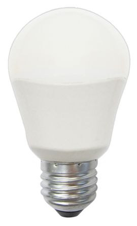 Orbitec Bombilla LED, LED LAMPS - ROUND G45 LOW VOLTAGE, 130 Vac, 4 W, Casquillo E27, Blanco Cálido, 3000K, 370 Lm,