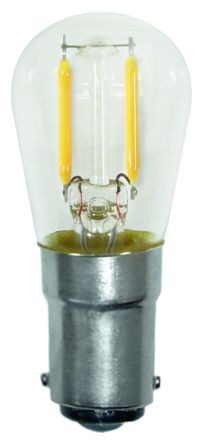 Orbitec Lámpara LED Mini, LED LAMPS - Tubes And Pear Forms, 230 V, 2,6 W, Casquillo BA15d, Blanco Cálido, 2700K, 280
