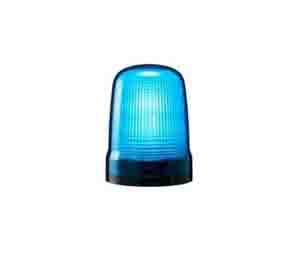 Patlite SL LED Dauer-Licht Alarm-Leuchtmelder Blau / 86dB, 12→24 VDC