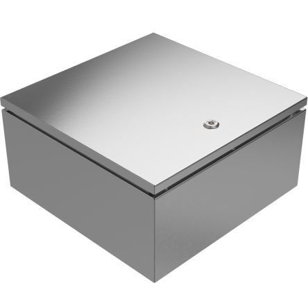 RS PRO 304 Stainless Steel Wall Box, IP66, IP69, 400 Mm X 400 Mm