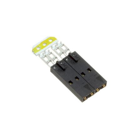 Molex Carcasa De Conector De Crimpado 14441202, Serie 70400, Paso: 2.54mm, 2 Contactos,, 1 Fila Filas, Recto, Macho