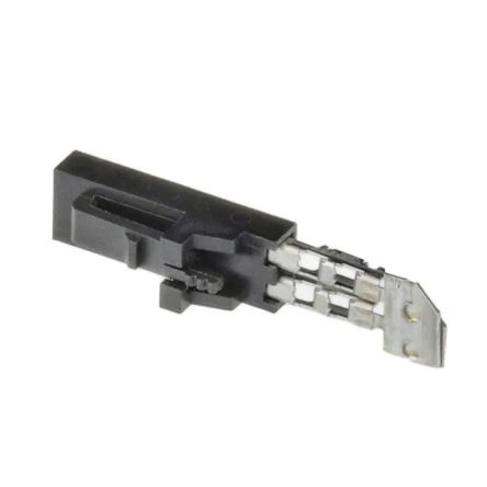 Molex 70400 Crimpsteckverbinder-Gehäuse Buchse 2.54mm, 2-polig / 1-reihig Gerade