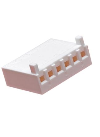 Molex 2695 Crimpsteckverbinder-Gehäuse Buchse 2.54mm, 16-polig / 1-reihig Gerade