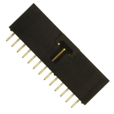 Molex C-Grid Leiterplatten-Stiftleiste Vertikal, 13-polig / 1-reihig, Raster 2.54mm, Ummantelt