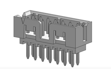 Molex Conector Macho Para PCB Serie Milli-Grid De 14 Vías, 2 Filas, Paso 2.0mm