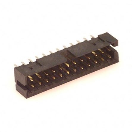 Molex Milli-Grid Leiterplatten-Stiftleiste, 24-polig / 2-reihig, Raster 2.0mm, Ummantelt