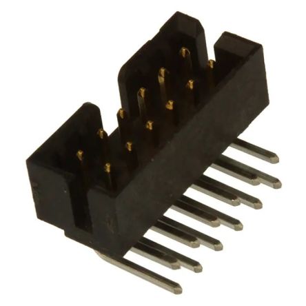 Molex Conector Macho Para PCB Ángulo De 90° Serie Milli-Grid De 12 Vías, 2 Filas, Paso 2.0mm