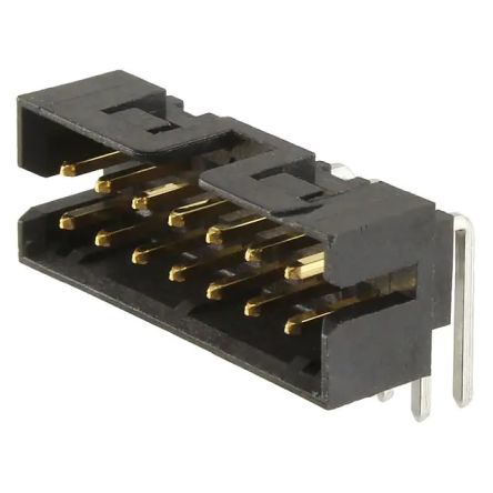 Molex Milli-Grid Series Right Angle PCB Header, 14 Contact(s), 2.0mm Pitch, 2 Row(s), Shrouded