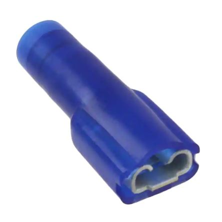 Molex 19002 Flachsteckhülse, 16 AWG, Blau, Isoliert, 4.75 X 0.81mm, Buchse, 16AWG Min