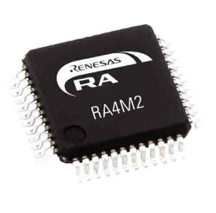 Renesas Electronics Microcontrolador MCU R7FA4M2AD3CFL#AA0, Núcleo ARM Cortex M33 De 32bit, RAM 128 KB, 100MHZ, QFP De