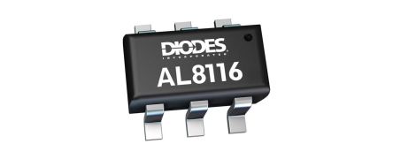 DiodesZetex 30mA LED-Treiber IC 56 V, Potenziometer Dimmung, 200mW, SOT-26 6-Pin
