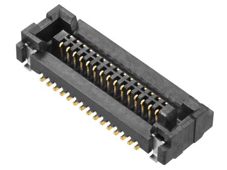 Molex Connecteur Femelle Pour CI, 30 Contacts, 2 Rangées, 0.4mm, Montage En Surface, Verticale