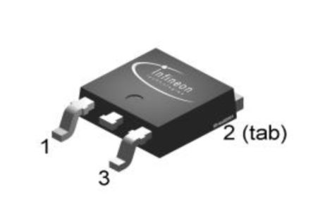 Infineon MOSFET Canal N, DPAK (TO-252) 70 A 120 V, 3 Broches