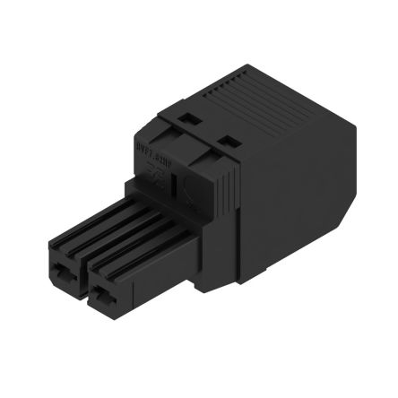 Weidmuller Connecteur De Circuit Imprimé 2 Contacts 1 Rangée(s) Pas De 7.62mm Série BV/SV 7.62HP