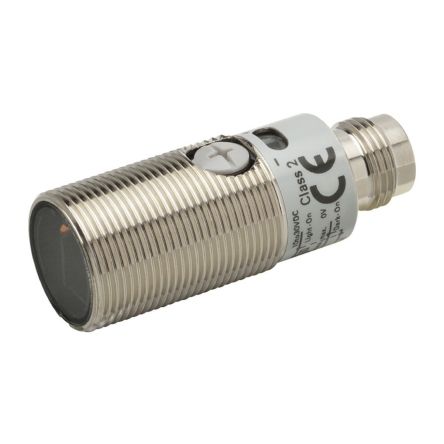 Omron E3FB Zylindrisch Optischer Sensor, Polarisierte Retroreflexion, Bereich 300 Mm, PNP Ausgang, Steckverbinder M12