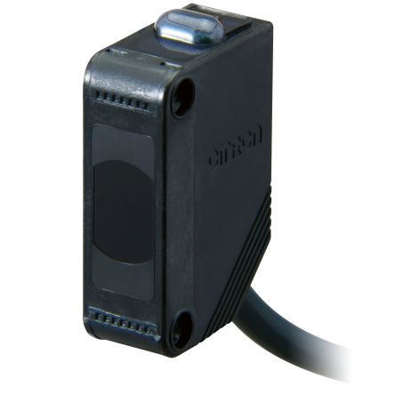 Omron E3Z Kubisch Optischer Sensor, Durchgangsstrahl, Bereich 15 M, PNP Ausgang, Anschlusskabel