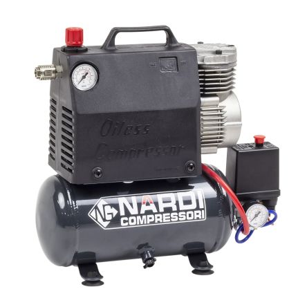 Nardi SIL56012 Druckluftkompressor Mit 956W / 12V Dc, 5 L / 145psi