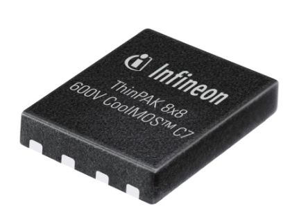 Infineon CoolMOS C7 IPL60R104C7AUMA1 N-Kanal, SMD MOSFET 600 V / 20 A, 5-Pin ThinkPAK 8 X 8
