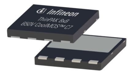 Infineon N-Channel MOSFET, 15 A, 650 V, 5-Pin ThinkPAK 8 X 8 IPL65R130C7AUMA1