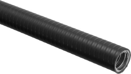 RS PRO Conducto Flexible De Acero Galvanizado Negro, Long. 50m, Ø 25mm, IP66, IP67