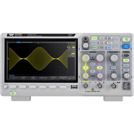 Teledyne LeCroy T3DSO1202A T3DSO1000A Series Digital Bench Oscilloscope, 2 Analogue Channels, 200MHz