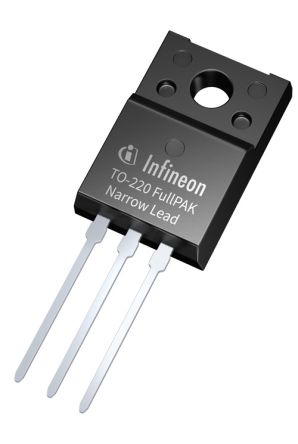 Infineon MOSFET, VDSS 800 V, ID 11 A, TO-220 FP De 3 Pines