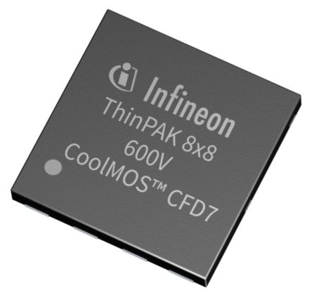 Infineon 600V CoolMOS™ CFD7 N-Kanal, SMD MOSFET 600 V / 14 A, 5-Pin ThinPAK 8 X 8