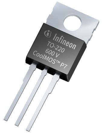 Infineon CoolMOS™ P7 N-Kanal, THT MOSFET 600 V / 31 A, 3-Pin TO-220