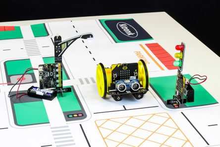 Kitronik Piste Pour Robots:MOVE Mat Line Au Format A1