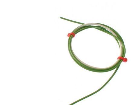 RS PRO Type K Thermocouple Wire, 100m, Unscreened, PTFE Insulation, +250°C Max, 1/0.376mm