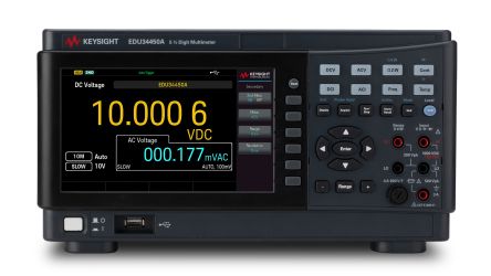 Keysight Technologies Keysight EDU34450A, Tisch Digital-Multimeter 750V Ac / 3A Ac, 100MΩ, DKD/DAkkS-kalibriert