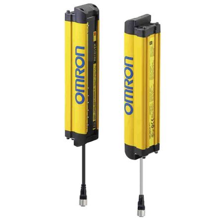 Omron F3SG-R Easy Lichtvorhang Strahlabstand 30mm Empfänger, Sender 4 24-Strahl