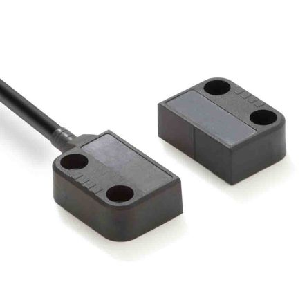 Omron F3S-TGR-N_R 2m Kabel Berührungsloser Sicherheitsschalter Aus Kunststoff 24V Dc, Schließer/2 Öffner, Magnet