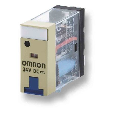 Omron Non-Latching Relay, 12V Dc Coil, 5A Switching Current, DPDT