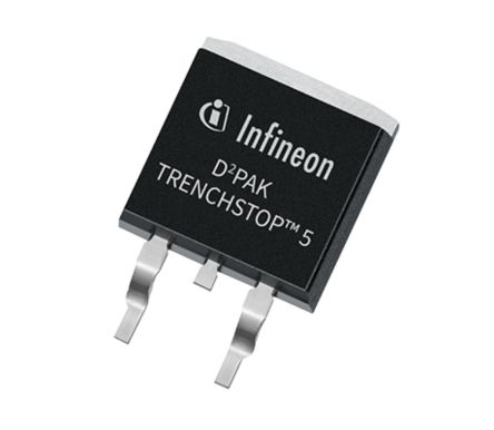 Infineon IGBT, IKB40N65EF5ATMA1, 74 A, 650 V, PG-TO263-3, 3-Pines