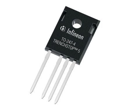 Infineon IGBT / 85 A ±20 V, ±30 V Max., 650 V 273 W, 4-Pin PG-TO247-4