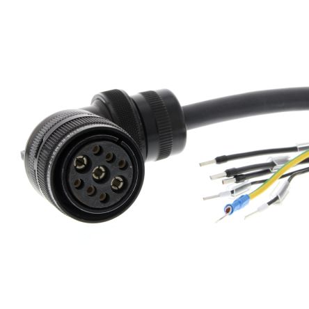 Omron Cable For Use With G5 Series Servo Motor With 400 V, 10m Length