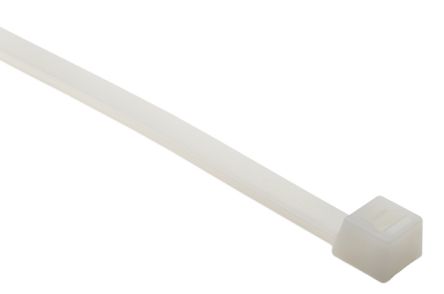 HellermannTyton Cable Tie, Inside Serrated, 820mm X 8.9 Mm, Natural Nylon, Pk-25pack