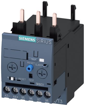 Siemens 3RB Überlastrelais, 3 1 Öffner + 1 Schließer / 25 A