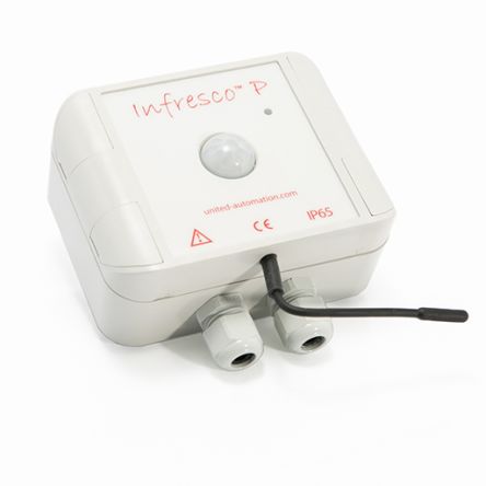 United Automation Controlador PIR Calentador, PIR Controller Para Usar Con Lámparas Halógenas Infrarrojas De Cuarzo