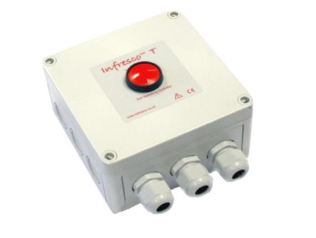 Infresco T 按钮计时器, 空间加热器按钮定时器, 使用于石英红外卤素灯